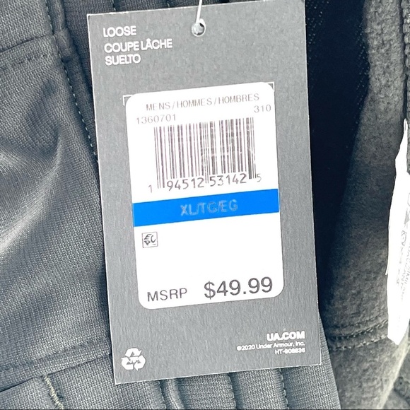 Under Armour Men's Armour Fleece Pants - XL - Picture 5 of 5